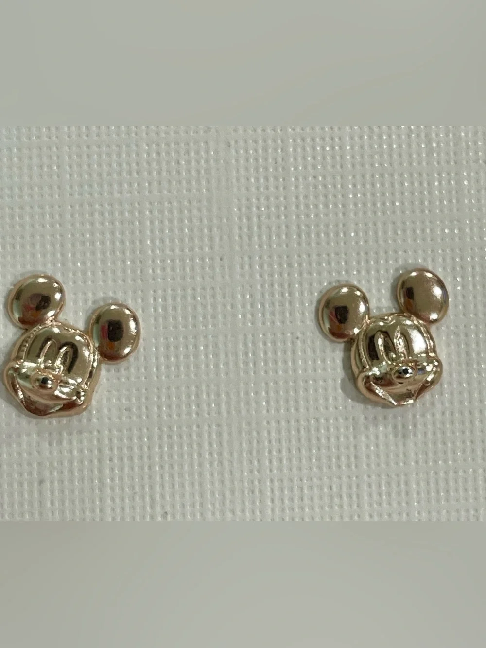 NWT Disney Mickey Mouse Icon 925 Sterling Silver Stud Earrings - New in Box
